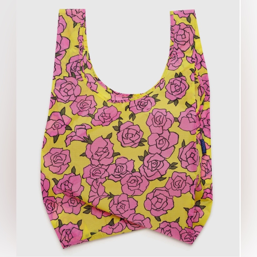 Baggu‎ Standard Reusable Tote Bag Rose Brand New